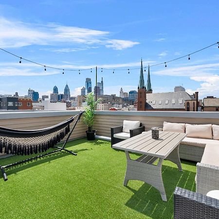 Brand New Dbl Unit Roofdeck Outdoor Patio Villa Philadelphia Eksteriør billede