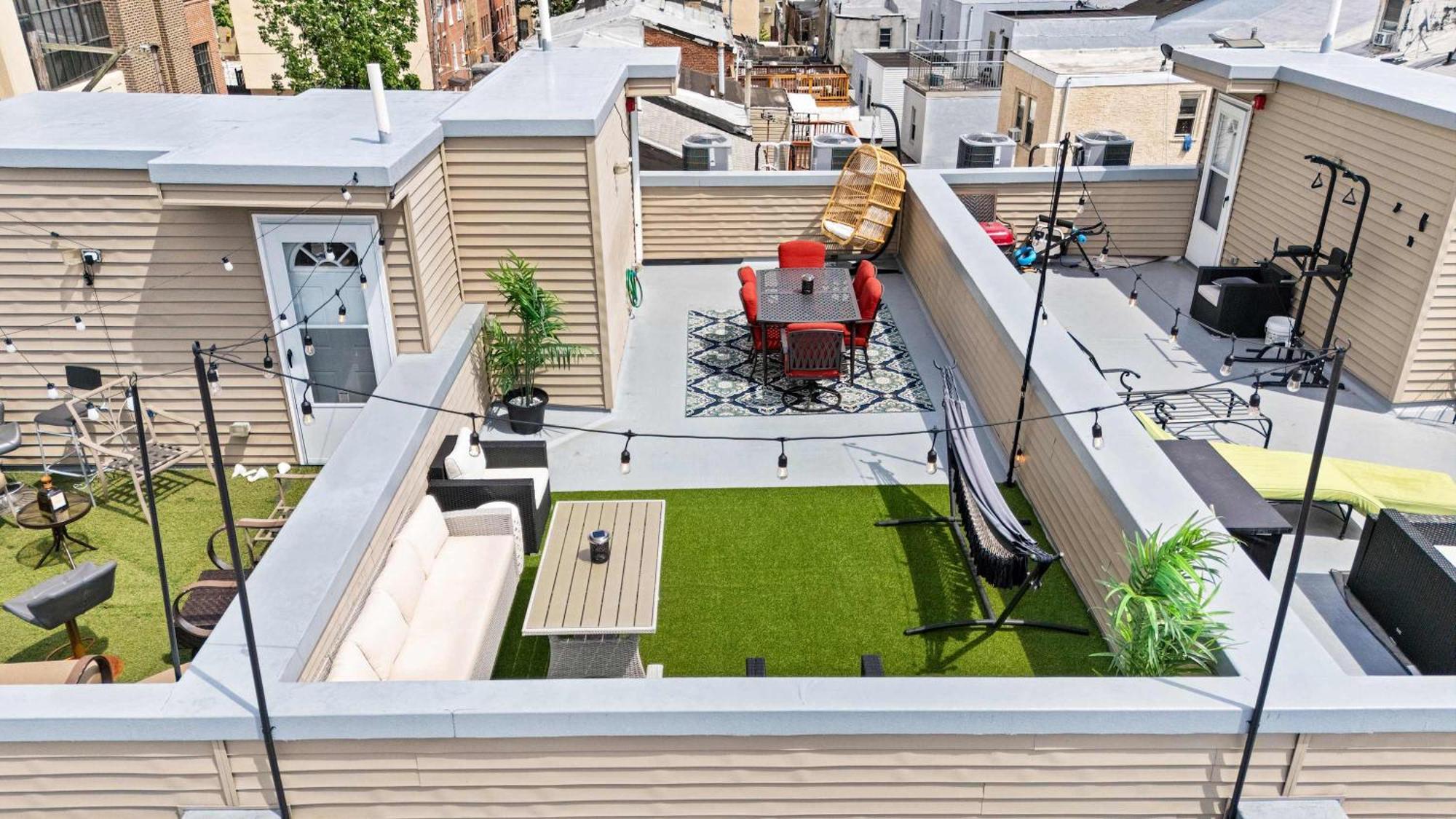 Brand New Dbl Unit Roofdeck Outdoor Patio Villa Philadelphia Eksteriør billede